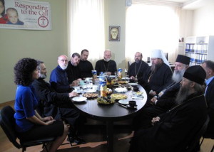 Metropolitan Jonah visits IOCC Office in the Georgian capital