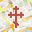 Map with cross