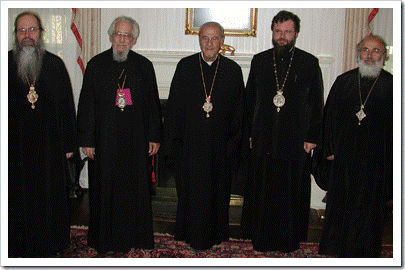 Hierarchs meet at Antiochian Archdiocese