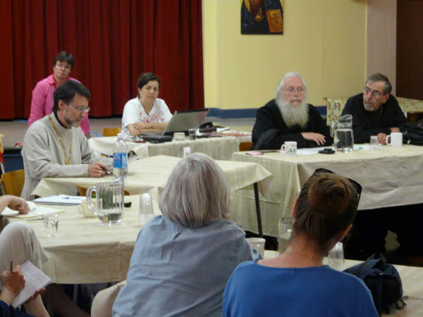 First town hall meeting with Archbishop Seraphim and Bishop Nikon