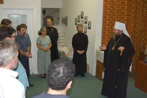 His Beatitude, Metropolitan Jonah Visits the Orthodox Christian Mission Center