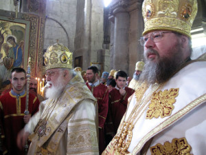 Divine Liturgy concelebrated by the Primates of the Georgian Orthodox Church and the Orthodox Church in America