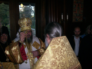 Bishop-Elect Matthias elevated to rank of Archimandrite