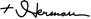 Signature of Metropolitan Herman