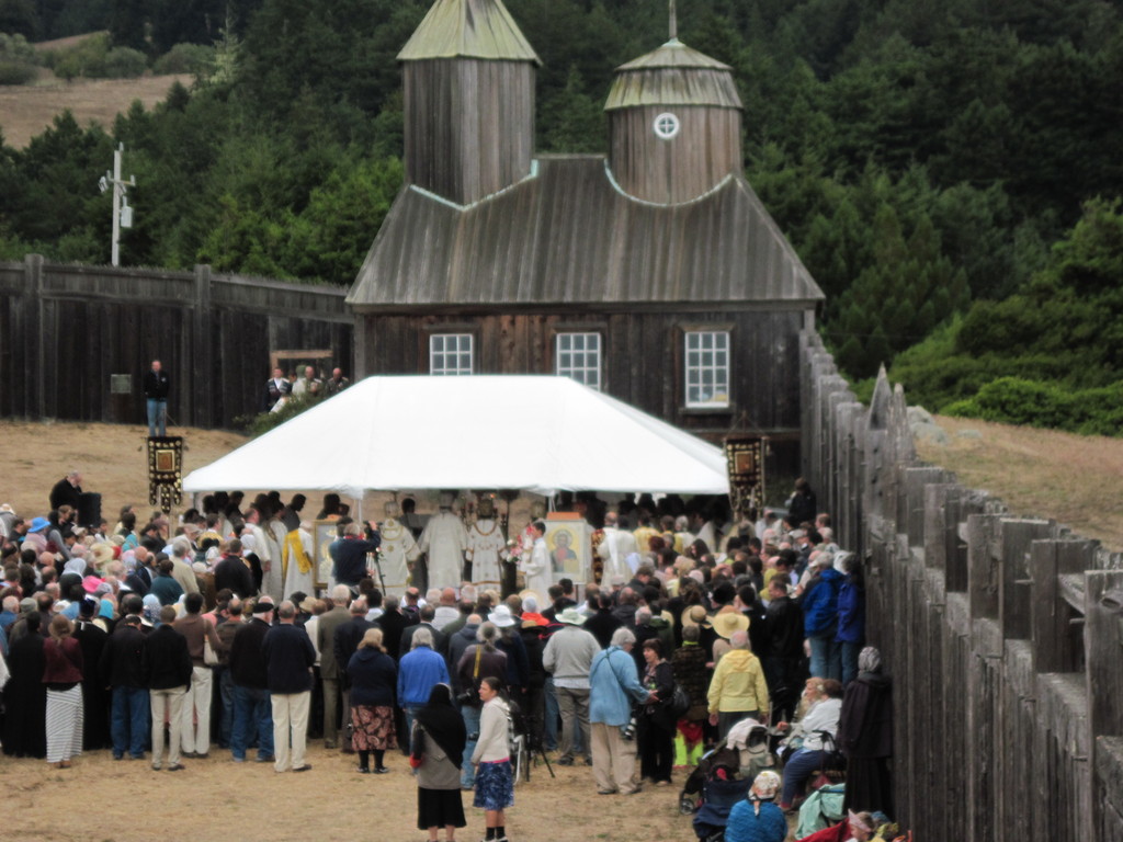 Hierarchical Divine Liturgy at Ft. Ross
