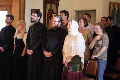 New seminarian orientation.