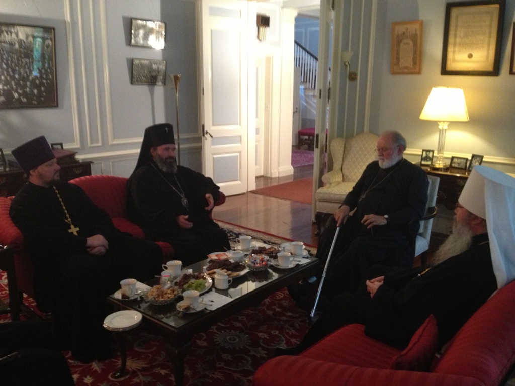 Met Tikhon & Abp Justinian