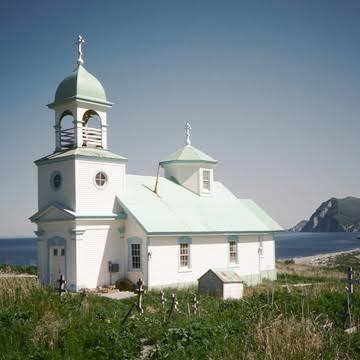The Ascension of Our Lord Church, Karluk, AK, was built in 1888.
